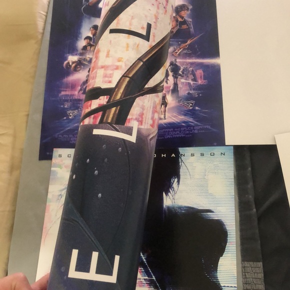 BOTH Ghost in the Shell movie posters SCARLETT + Bonus - Picture 5 of 6